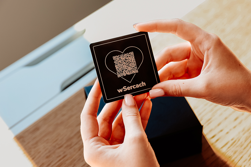 Kod QR „W Sercach” W Sercach